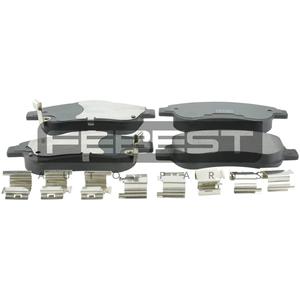 Set di pastiglie freno anteriori FEBEST (0301-REF) - Product Image 1
