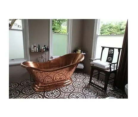 Wholesale Custom Luxury Bath Tub Fresstanding Pure Copper Bathtubs For Adult from Indian Exporter