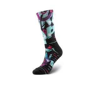 Logo Athletic <b>Men</b> 100% Cotton <b>Sock</b> No Minimum Order Print Sublimation Customize OEM Custom Sports <b>Socks</b> - Product Image 1