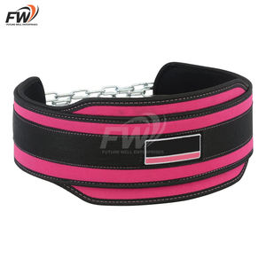 Cinturón de Soporte Lumbar con Cadena de Peso de Alta Calidad y Comodidad para Gimnasio, Levantamiento de Pesas, Dominadas y Dips, Unisex - Product Image 6