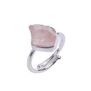 Rose Quartz <b>Ring</b> Gemstone Jewellery Wholesale 925 Silver Jewelry Sterling Silver Handmade <b>Rings</b> for Weddings - Product Image 1