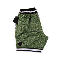 2024 short de basket-ball personnalisé en gros maille Double couche vêtements de sport shorts de basket-ball