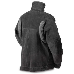 Combinaisons certifiées résistantes aux flammes haute visibilité pour hommes 7oz FR salopette bande réfléchissante veste de travail 6 poches - Product Image 4