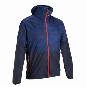 Peso ligero secado rápido deporte correr al aire libre senderismo Unisex hombres bolsillos piel chaqueta cortavientos con capucha - Product Image 5