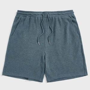 Pantalones cortos de cintura con cordón bordado para hombre, Shorts deportivos para fútbol, correr, gimnasio, natación, playa, OEM - Product Image 1