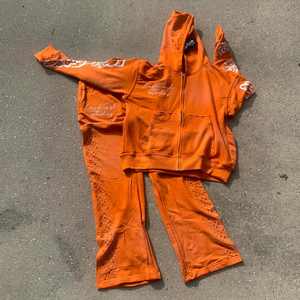 ชุดวอร์มผ้า100% โอเวอร์ไซส์สำหรับผู้ชายชุดวอร์มผ้าฝ้าย65% 35% โพลีเอสเตอร์ (ขนแกะ) 280กับ300กรัมตามสั่ง - Product Image 1