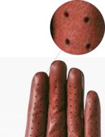 Gants de golf en cuir Cabretta pour hommes, personnalisés OEM, avec fermeture auto-agrippante, haute performance, résistants à la transpiration, pour les sports de plein air