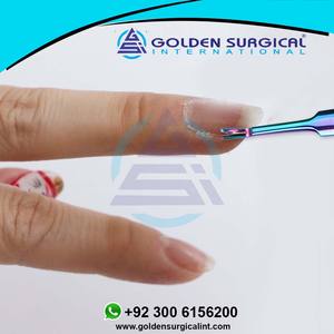 Herramienta de Manicura con Forma de Tenedor Camaleón, 1 Pieza, Acero Inoxidable, Removedor de Cutículas, Empujador, Cortador de Callos, Herramientas para el Cuidado de las Uñas - Product Image 6