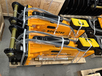 75mm Meißel SDCH750 Geräuscharmer Hydraulischer Brecher für 6-9 Tonnen Midi-Bagger Sany SY75 CAT 307 308