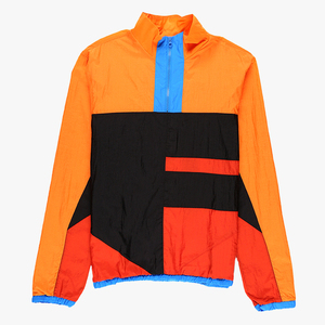 Chaqueta Cortavientos con Capucha para Hombre al por Mayor, Chaqueta Impermeable de Alta Calidad 100% Poliéster, Talla Grande, Bordada, para Otoño - Product Image 4