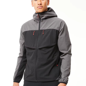 Veste coupe-vent légère à la mode, vente en gros, vêtements de travail sportifs personnalisés, veste coupe-vent imperméable pour hommes, service OEM - Product Image 3