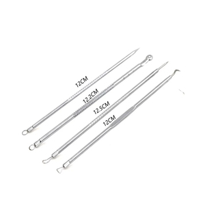 ชุดเข็มกำจัดสิวหัวดำ4ชิ้นเครื่องมือทำความสะอาดผิวหน้าสำหรับดูดสิวหัวดำและทำความสะอาดรูขุมขน - Product Image 6