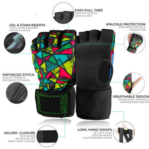 Guantes de MMA para Hombre de Alta Calidad, Transpirables, Económicos, de Material Suave, de Cuero, Duraderos - Product Image 4