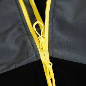 Custom Print <b>Men's</b> Softshell <b>Jacket</b> High Street Style High Quality <b>Letter</b> Waterproof Windproof Breathable O-Neck Collar Hood for - Product Image 5