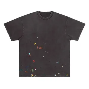 T-shirt pour hommes Nouveau design de haute qualité Vente à chaud T-shirts hip-hop pour hommes T-shirts à manches courtes pour hommes en vrac de bonne qualité - Product Image 1