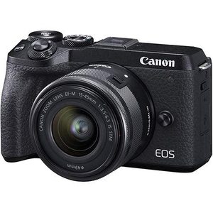 32.5MP Mirrorless SLR Digital <b>Camera</b> with 15-45mm F/3.5-6.3 IS STM Lens 3x Optical Zoom CMOS Sensor <b>for</b> Photography - Product Image 5