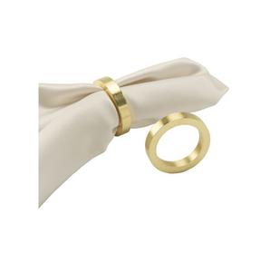 Ronds de serviette en métal faits à la main, reflétant un luxe discret, finition polie et attrait intemporel pour les salles à manger sophistiquées. - Product Image 5