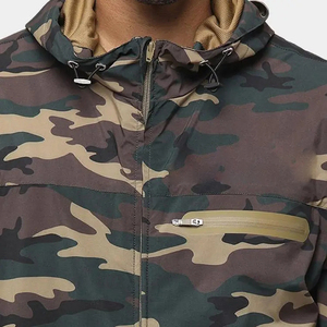 Veste tactique unisexe personnalisée ensemble d'hiver veste de camouflage respirante pantalon en peau de requin taille-2 pièces ensembles de veste - Product Image 6