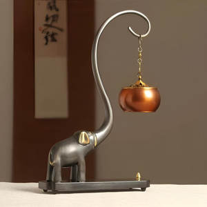 Brûleur d'encens éléphant de superbe qualité pour la décoration intérieure Utilisation de table pour le salon et la chambre Porte-encens Nouvelle arrivée - Product Image 1