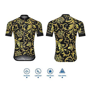 Meilleures ventes d'uniformes de cyclisme Logo personnalisé Ensembles d'uniformes de vélo de sport en polyester Vente en gros de vêtements de cyclisme - Product Image 6