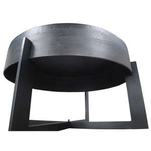 Mesa de centro de Metal de diseñador clásico, mesa central hecha a mano, acabado negro mate para muebles de sala de estar y dormitorio - Product Image 3