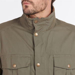 Chaqueta de caza de lona de algodón pesado para hombre de High Street, duradera, cómoda con cuatro bolsillos de carga, chaqueta de Safari de alta calidad - Product Image 2
