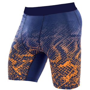 Pantalones cortos de compresión sólidos para hombre para entrenamiento de gimnasia, transpirables, de secado rápido, duraderos y personalizables - Product Image 5