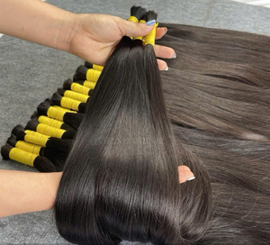 Cheveux vierges de haute qualité en vrac, cheveux naturels lisses d'un seul donneur, extensions de cheveux humains vietnamiens 100% naturels. - Product Image 3