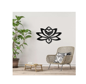 Mur en métal décoratif nouveau design maison luxe carré mur en métal Art Home Decor métal antique tenture murale article de décoration - Product Image 6