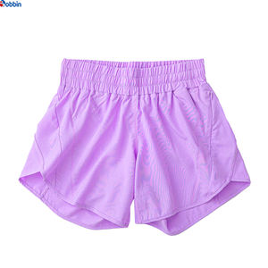 Shorts d'été pour femmes de qualité supérieure BOBBIN INDUSTRIES, double couche, élastique, séchage rapide, respirant, yoga, gym, sport, course à pied, léger - Product Image 5
