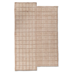 Alfombras de Lana Tejidas a Mano con Diseño de Contorno en Rojo Anaranjado, Modelo Rectangular 3D de Viscosa para Sala de Estar, Dormitorio, para Adolescentes, Número de Modelo HWL-447 - Product Image 1