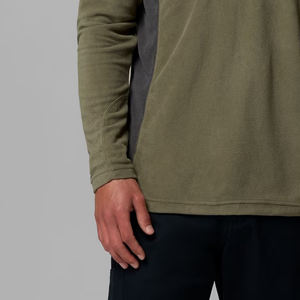 Sweat-shirt pour homme, design bicolore avec logo personnalisé pour les acheteurs en gros, prix avantageux, manches longues avec logo personnalisé - Product Image 3