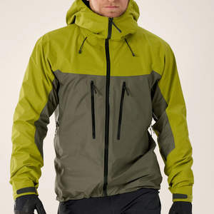 Chaqueta Impermeable de Alta Calidad para Exteriores con Capucha, 100% Poliéster, Estilo Casual Holgado con Cierre, Chaqueta Cortavientos 2025 - Product Image 1