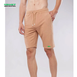 Caliente verano entrenamiento muscular pantalones cortos para correr sólido impreso Logo Casual entrenamiento gimnasio moda hombres pantalones cortos bolsillo secado rápido transpirable - Product Image 1