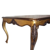 Table à manger en bois massif de style français, reproduction antique, mobilier européen pour la salle à manger et la cuisine