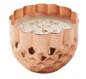 Portavelas de Metal de Diseño Moderno para Decoración de Mesa en Bodas y Hogar, Frasco para Velas con Acabado Dorado - Product Image 4