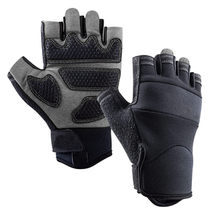 Nuevo estilo ejercicio entrenamiento levantamiento de pesas guantes gimnasio Fitness medio dedo guantes de levantamiento de pesas - Product Image 4