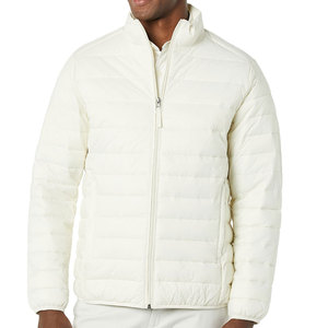 Veste Ronpex International pour homme, personnalisée, imperméable, coupe-vent, chaude, écologique, respirante, en soie, col mandarin - Product Image 1