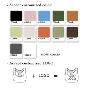 Conjunto de Sujetador deportivo de algodón y poliéster de lujo personalizado al por mayor, conjunto deportivo informal de dos piezas holgado para correr y correr para mujer - Product Image 6