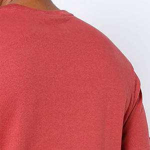 T-shirt pour homme de qualité supérieure, col en V, couleur unie, manches courtes, vente en gros, t-shirts pour homme à col en V, manches courtes, 100% coton, vierge - Product Image 5