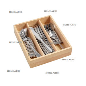 Meilleure conception porte-couverts en bois avec couvercle plus grande qualité cuisine cuillère couteau fourchette porte-couverts en inde - Product Image 2