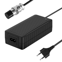 Chargeur de vélo électrique de bureau XVE OEM 42V pour batterie Li-ion 36V avec protection SCP OVP OCP certifiée CE FCC ROHS CB