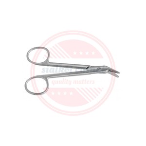 Tijeras de corte de alambre Cuchillas curvas profesionales de acero inoxidable Tijeras quirúrgicas de vendaje - Product Image 6