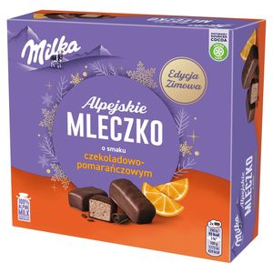 Caramelos de Malvavisco Cubiertos de Chocolate con Leche Milka Alpejskie de Alta Calidad, Sabor a Vainilla - Product Image 1