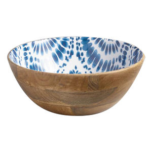 Top Trending Enamel Finishing Wooden <b>Bowl</b> Serving Fruit <b>Salad</b> <b>Server</b> <b>Bowl</b> Hotel Restaurant Usage Custom Shape Decorative <b>Bowls</b> - Product Image 6