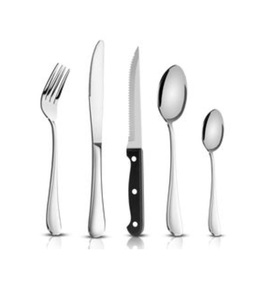 Modern Stainless Steel Cutlery <b>Set</b> with Ergonomic Handles for a Comfortable Grip and Stylish Design for Family <b>Dinners</b> - Product Image 1