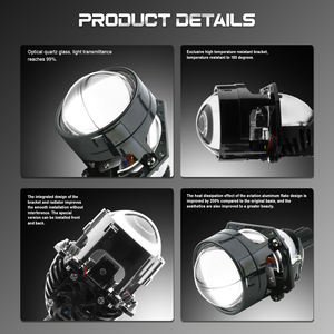 High Power 2.5inch Biled Headlight Projector Lens Universal BI-LED Projector with High Low Beam Car Led <strong>Lights</strong> - Product Image 5