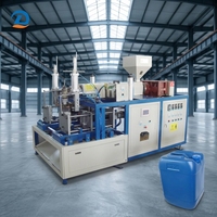 Machine de fabrication de bouteilles en HDPE pour produits chimiques, machine d'extrusion-soufflage pour bouteilles de shampoing