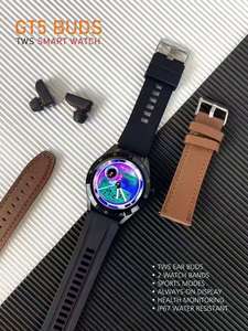 Nuevo Reloj Inteligente GT5 Buds 2 en 1 con Auriculares TWS, Pantalla OLED de 1,45 Pulgadas, Brújula, Llamadas Bluetooth - Product Image 5