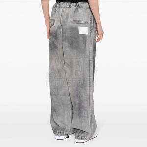 กางเกงใส่สบายเอวยางยืดกางเกงซีดจางน้ำหนักเบา - Product Image 3